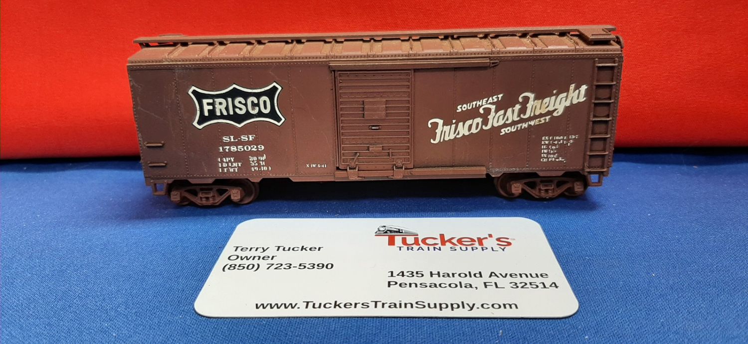 Used HO Frisco Freight Car #1785029, Missing Couplers; SOLD AS IS, No Warranty
