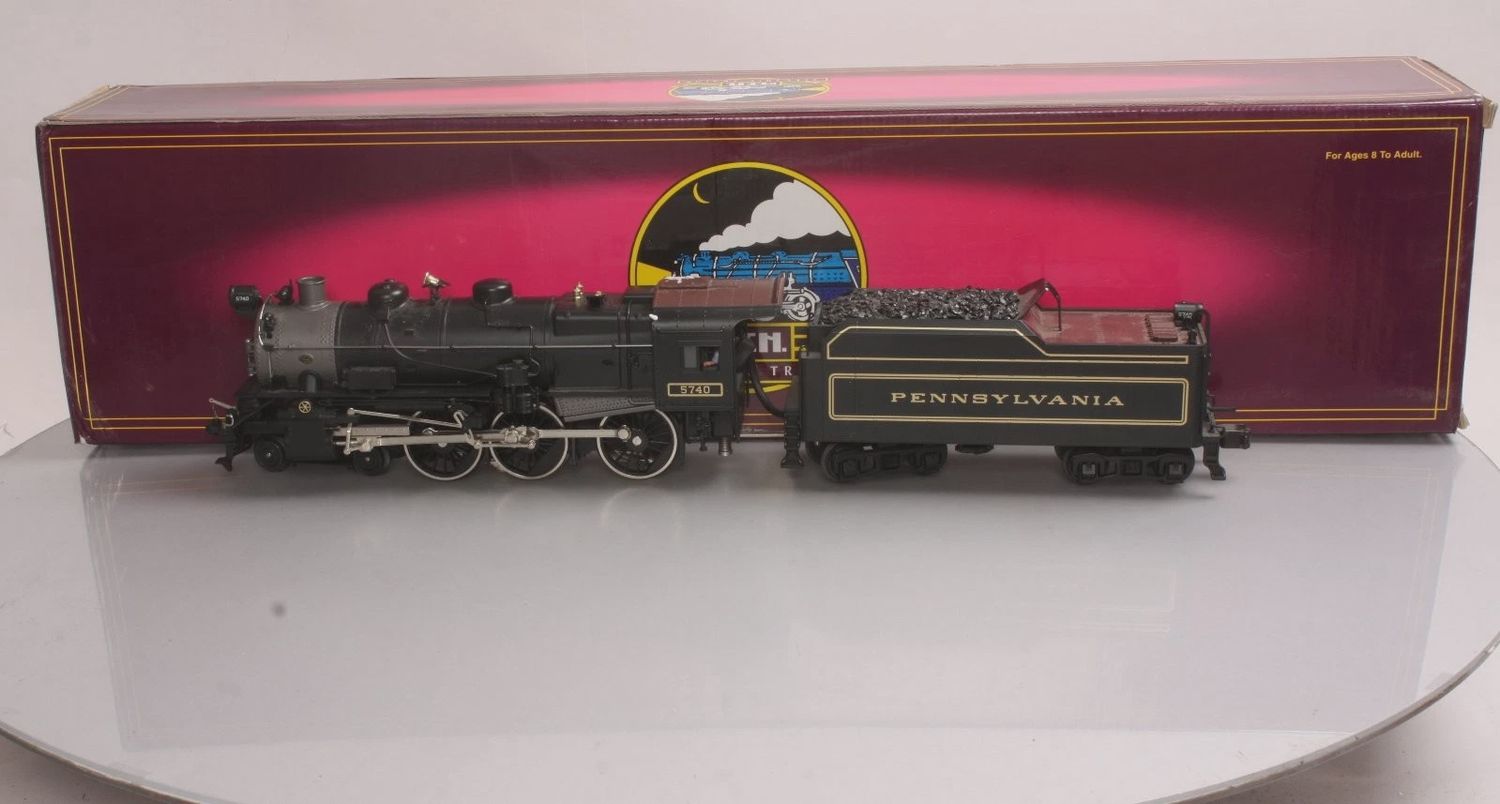 MTH Scale Pennsylvania 4-6-0 Die-Cast Steam Locomotive (Pre-owned)