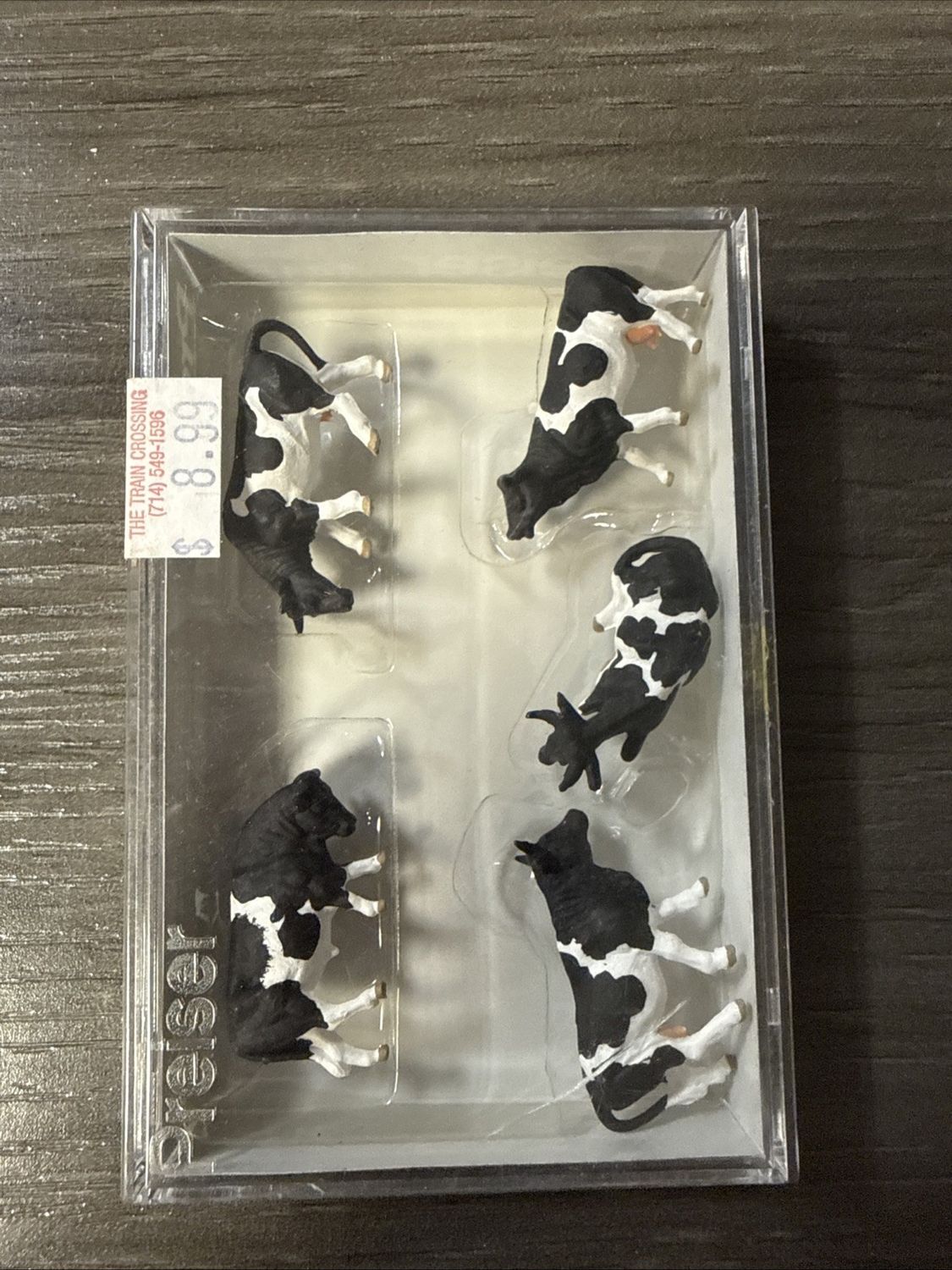 Preiser HO 14155 Cows (5-Pack)