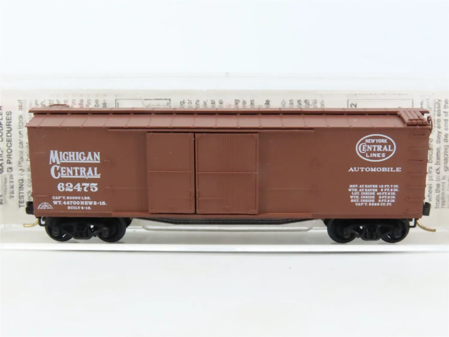 Used N Micro-Trains MC 62475 40' Boxcar