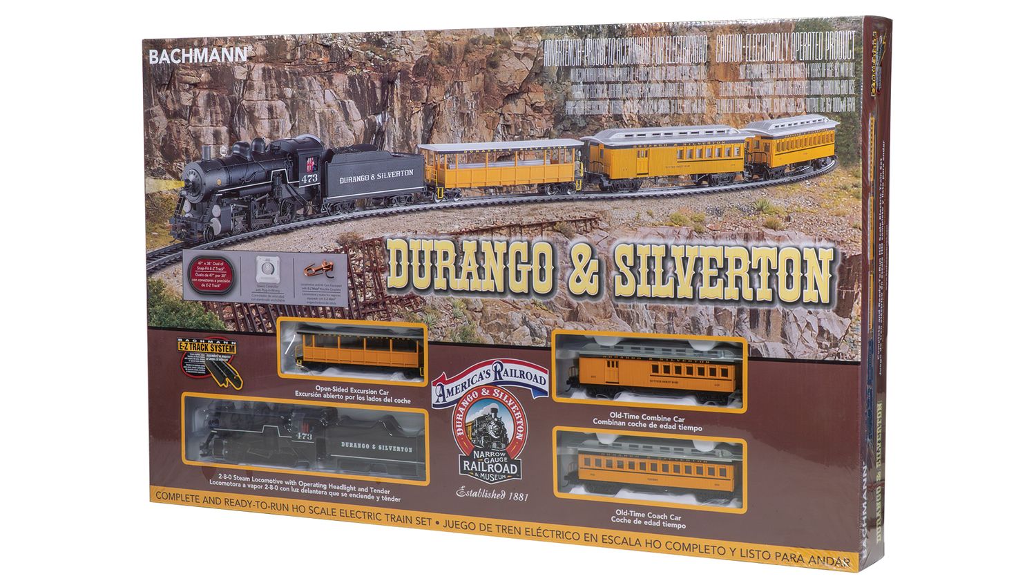 Bachmann HO 00710 Durango &amp; Silverton Set