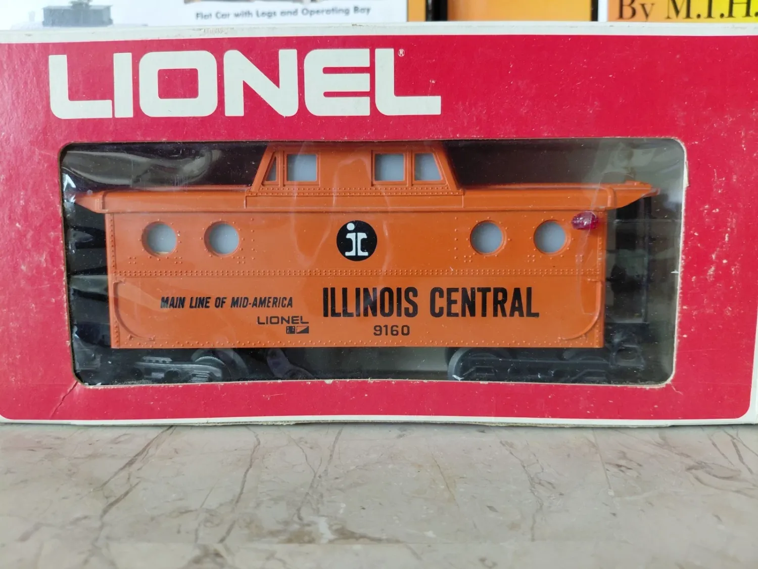 Used O Lionel 6-9160 IC Lighted Caboose