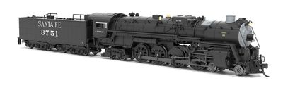 Broadway Limited N 9400 ATSF 4-8-4 As Appears Today, Paragon 4 Sound/DC/DCC w/Smoke