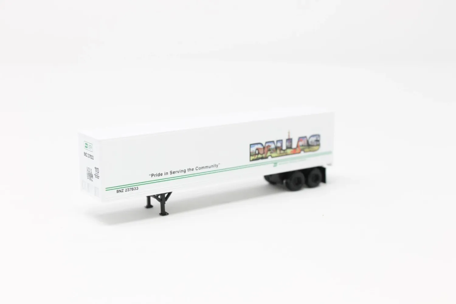 Micro-Trains 67180 BN Intermodal "Dallas" 45' Trailer BNZ 237833