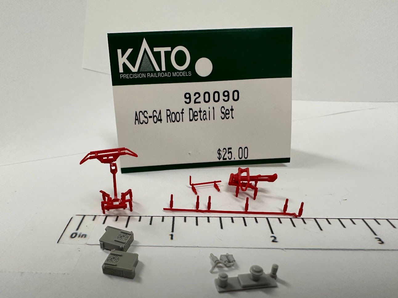 Kato N 920090 ACS-64 Roof Detail Kit