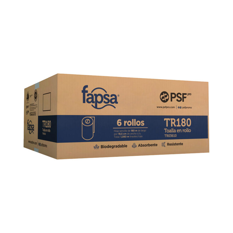 Fapsa TR180 Toalla en rollo. TR03610