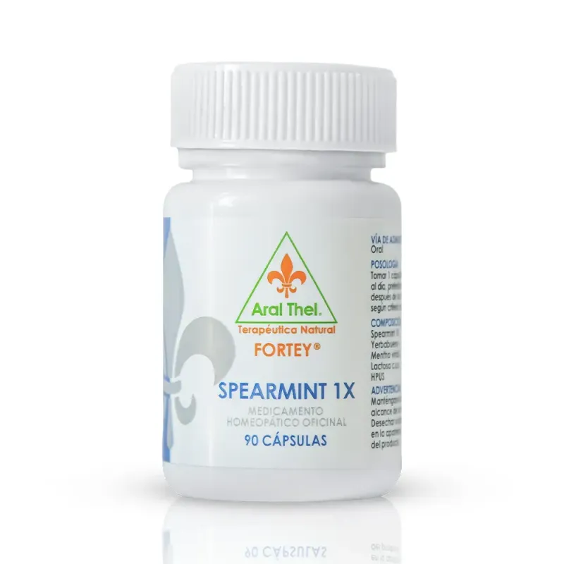 Fortey Spearmint 1X en cápsulas Fortey Spearmint 1X en cápsulas