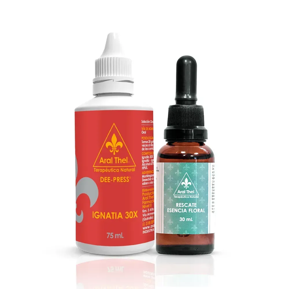 Kit Bienestar Mental y Emocional (Dee-press + Rescate)