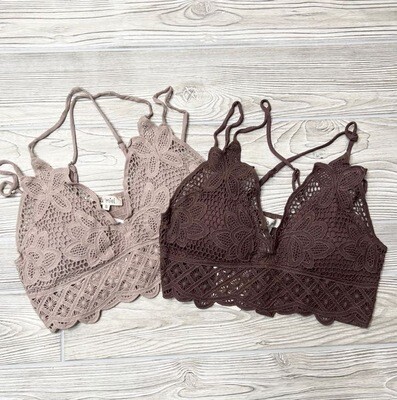 Boho Crochet/Lace Bralette