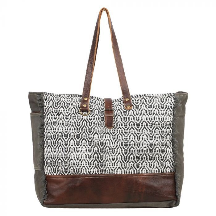 Elliptical Weekender Bag