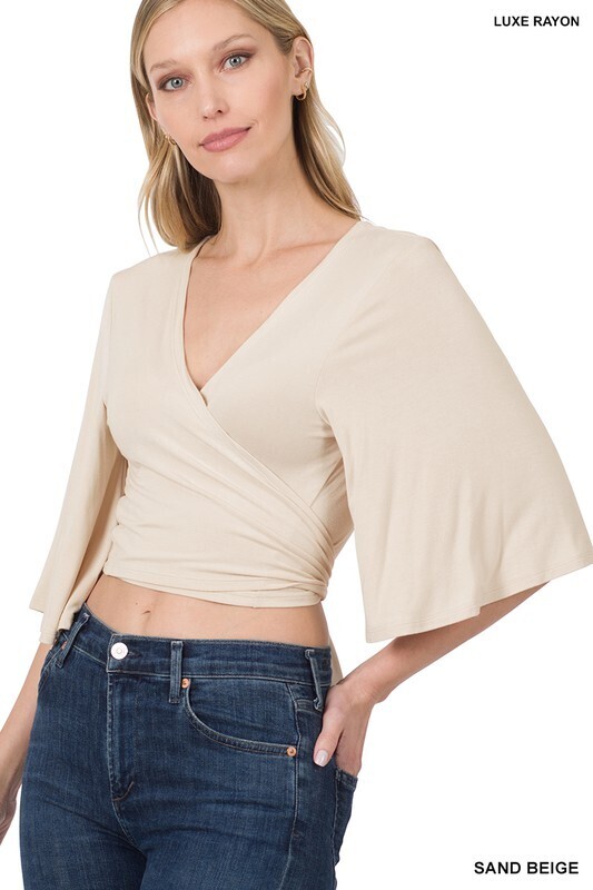 2-Way Crop Cardigan