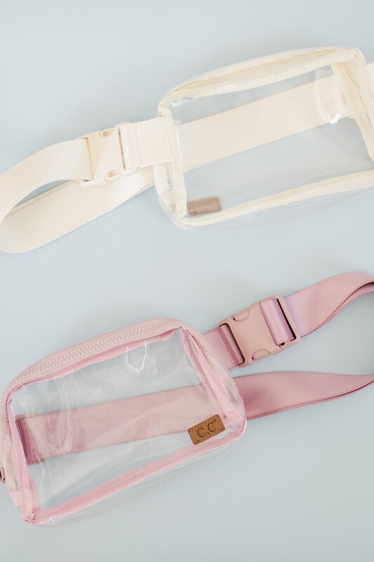CC Clear Stadium Belt Bag