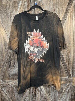 When the Sun Goes Down Graphic T