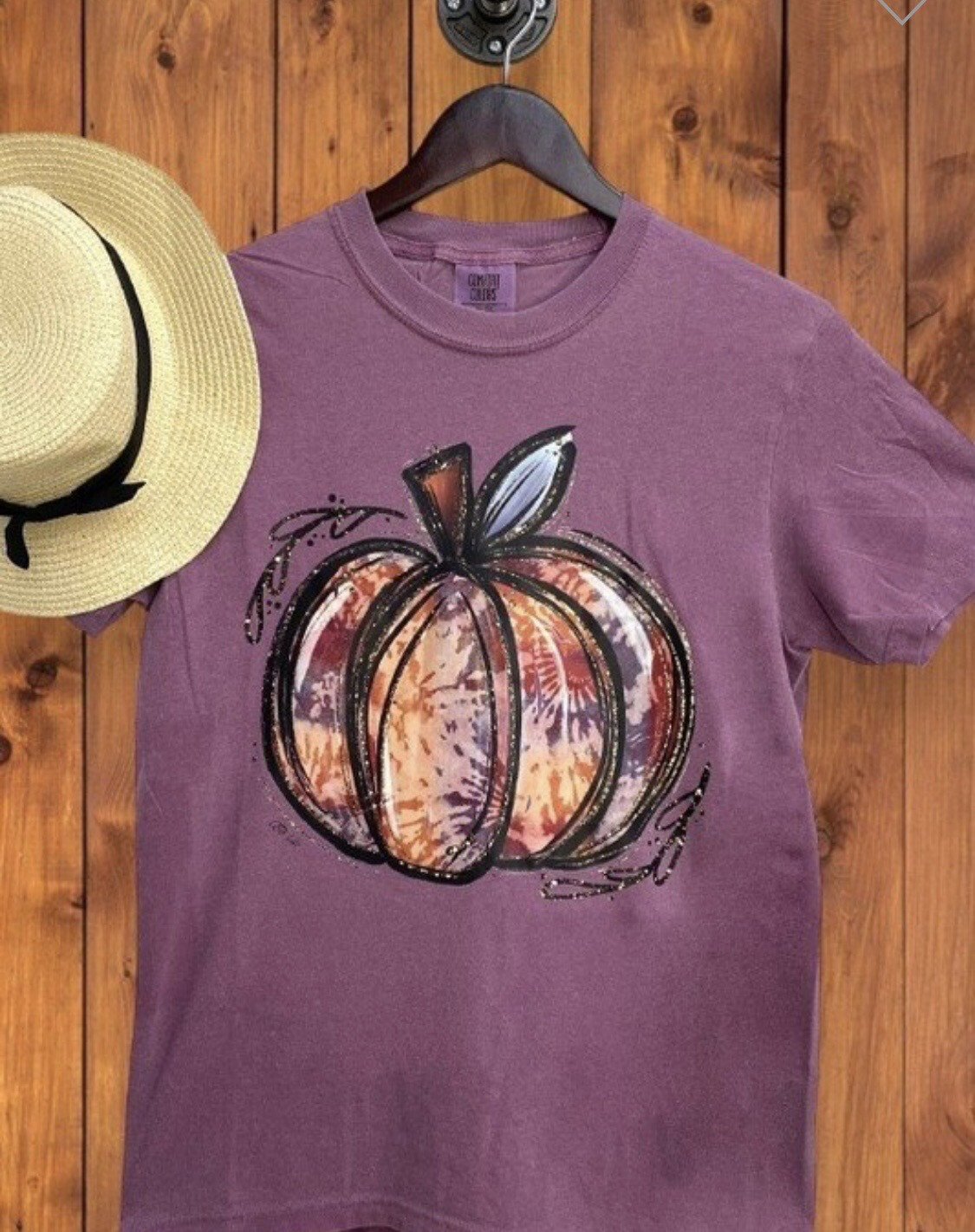 Tie dye Pumpkin Graphic T