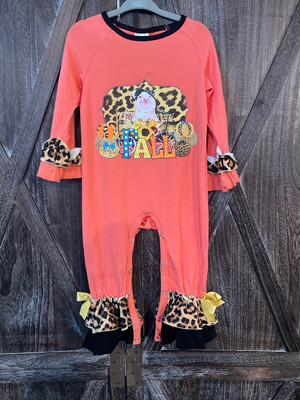 Baby Girl Fall Romper