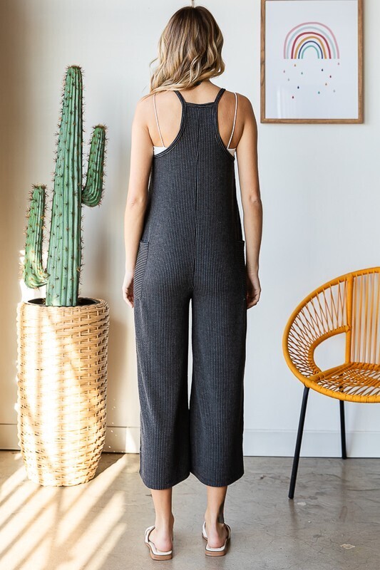 Ribbed Cami Jumpsuit