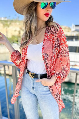 Floral Fun Kimono