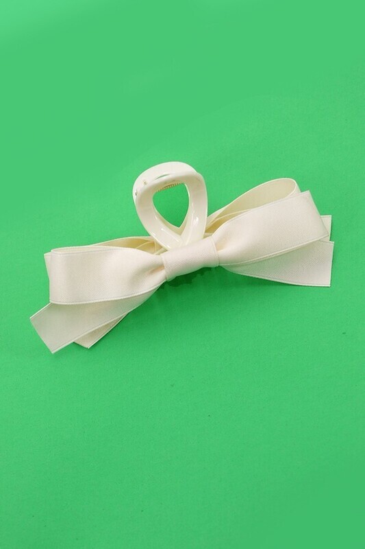 Silk Bow Claw Clip