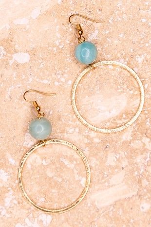 Brea Amazonite Earring
