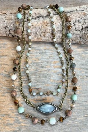 Emery Necklace/Amazonite