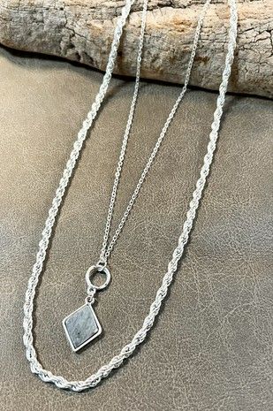 Jessie Necklace/Silver
