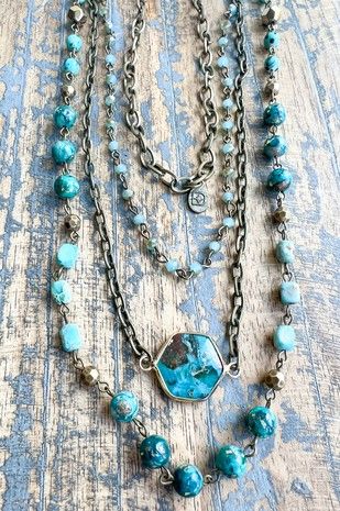 Janet Necklace/Turq