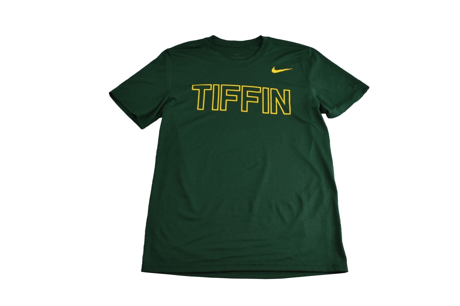 Nike Green SS Dri-Fit Tiffin  T