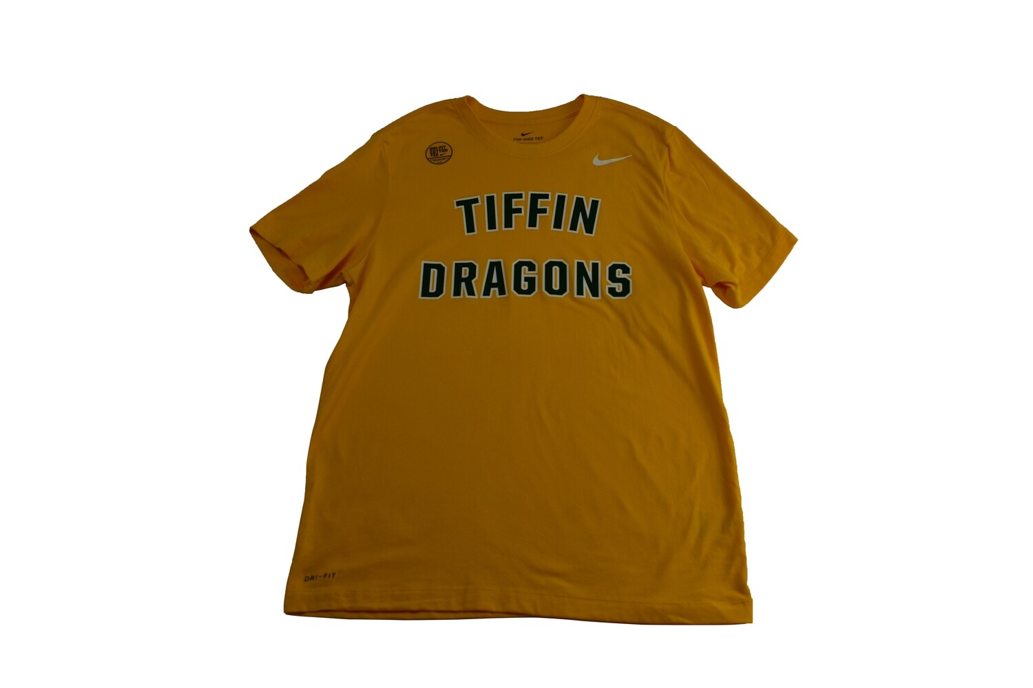 Nike Gold SS Dri-Fit Dragons  T