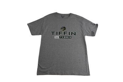 Gray SS Tshirt Tiffin- Tennis, Size: S, Colour: Gray
