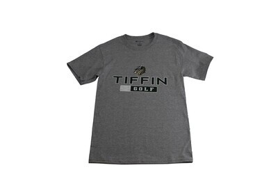 Gray SS Tshirt Tiffin- Golf