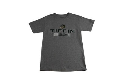 Gray SS Tshirt Tiffin- Cheer, Size: S, Colour: Gray