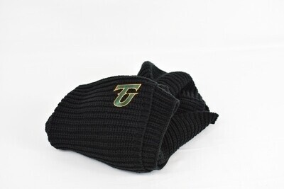 Black Womens Scarf TU Sport