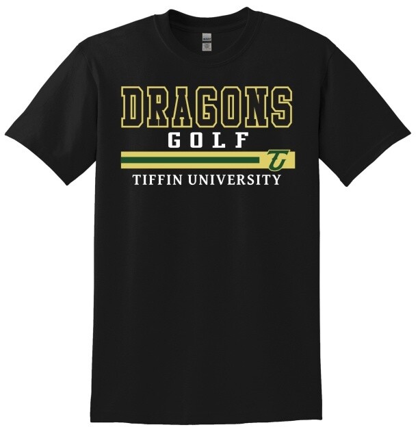 Black Sport Shirt SS - Golf