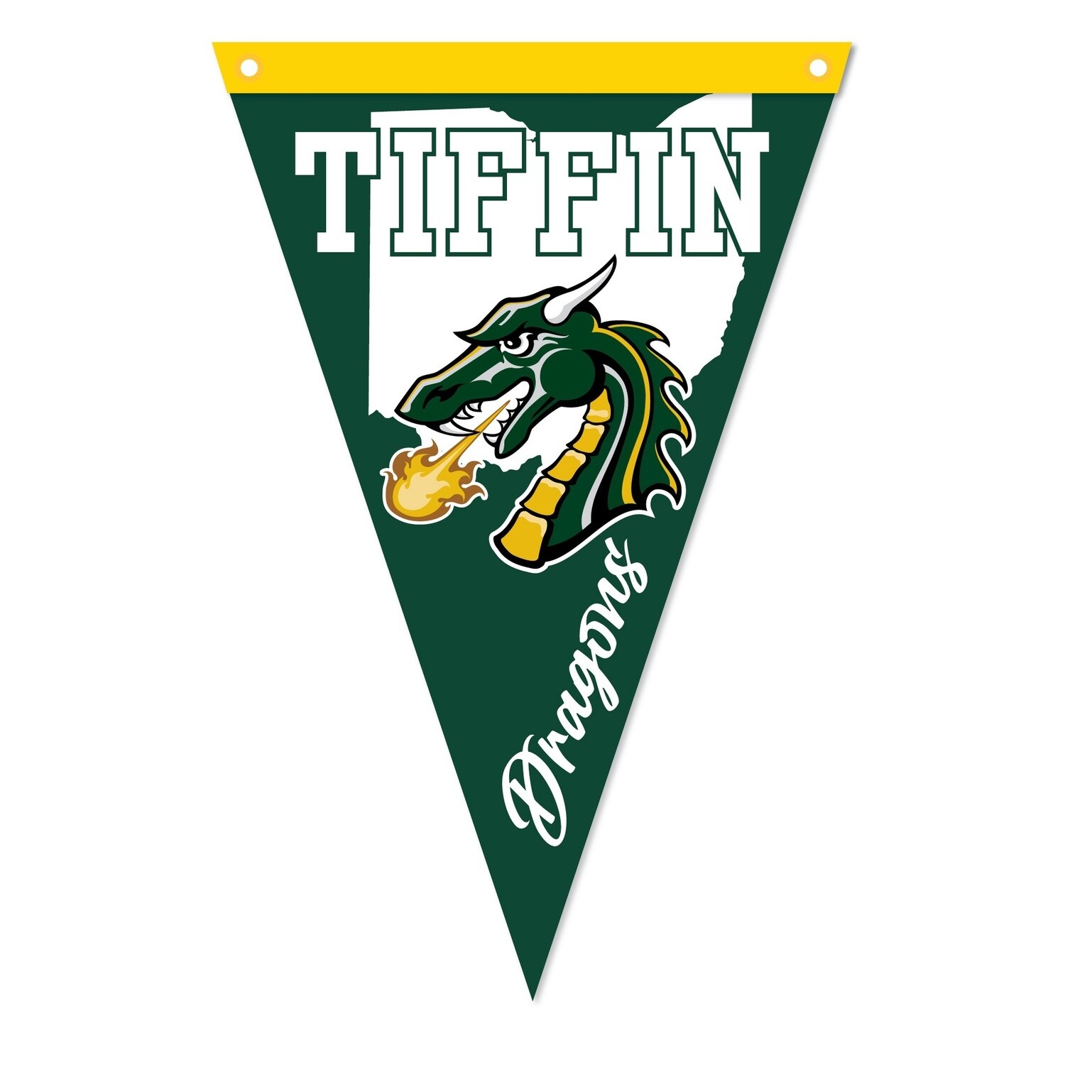 Pennant 20x30 Ohio Dragon