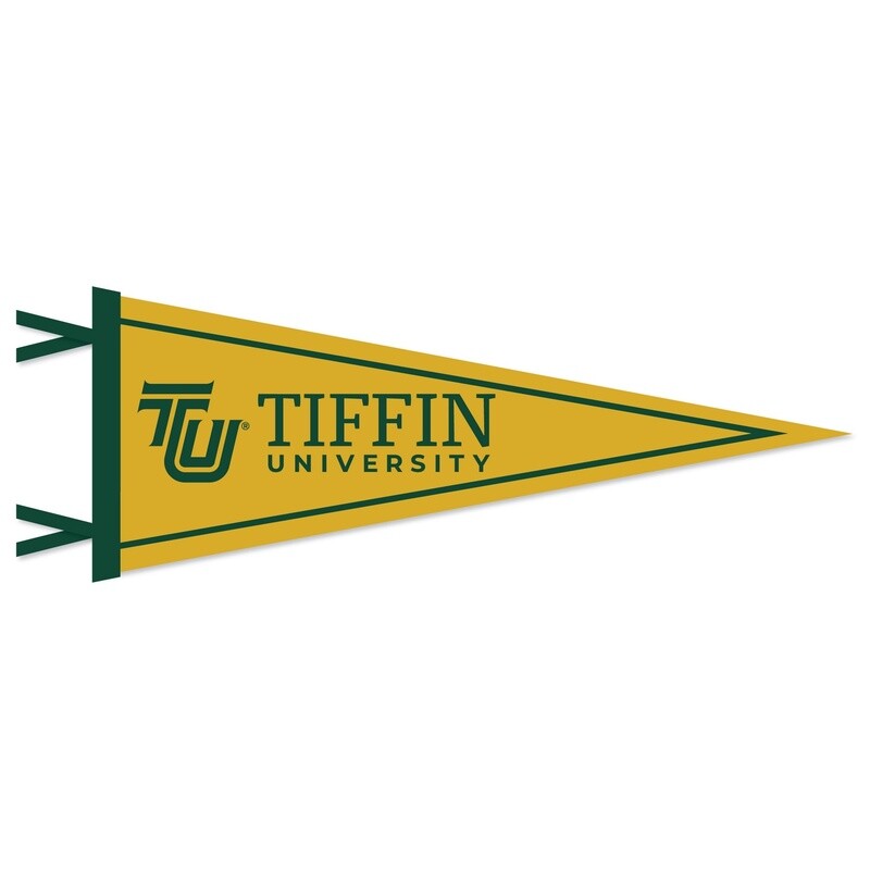 Pennant 9x24 Green/Gold Tiffin