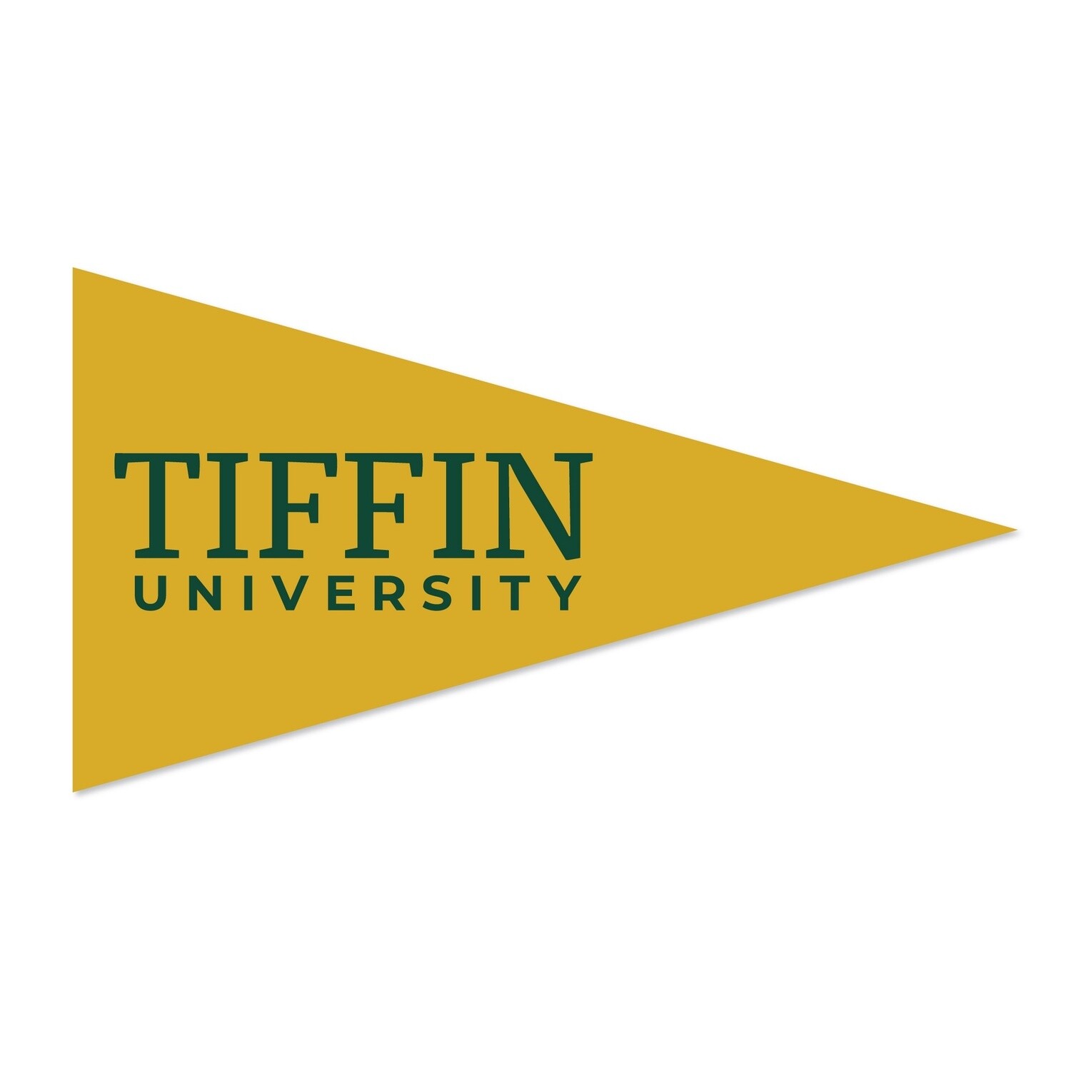 Mini Pennant Magnet-Gold