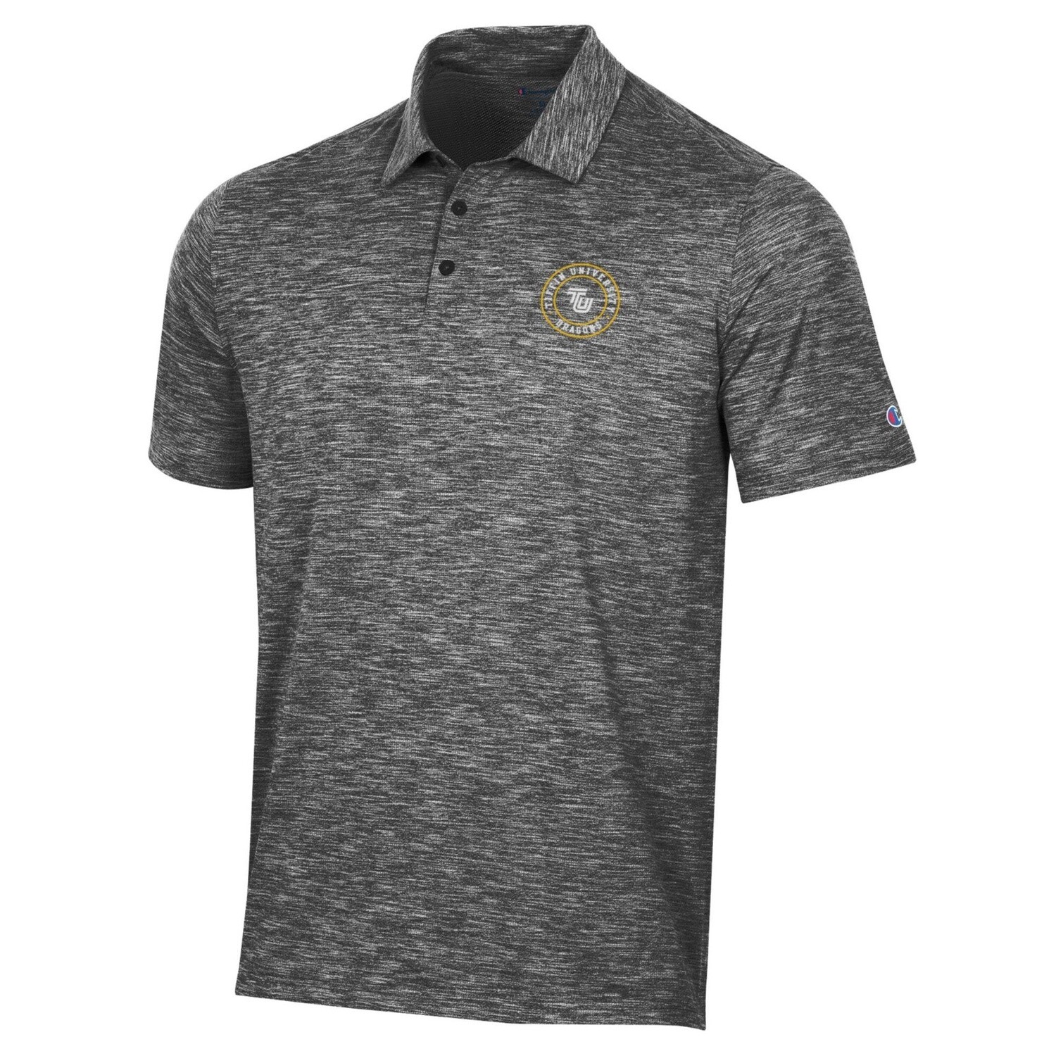 Men&#39;s Micro Mesh Polo- Heathered, Size: S, Colour: Gray