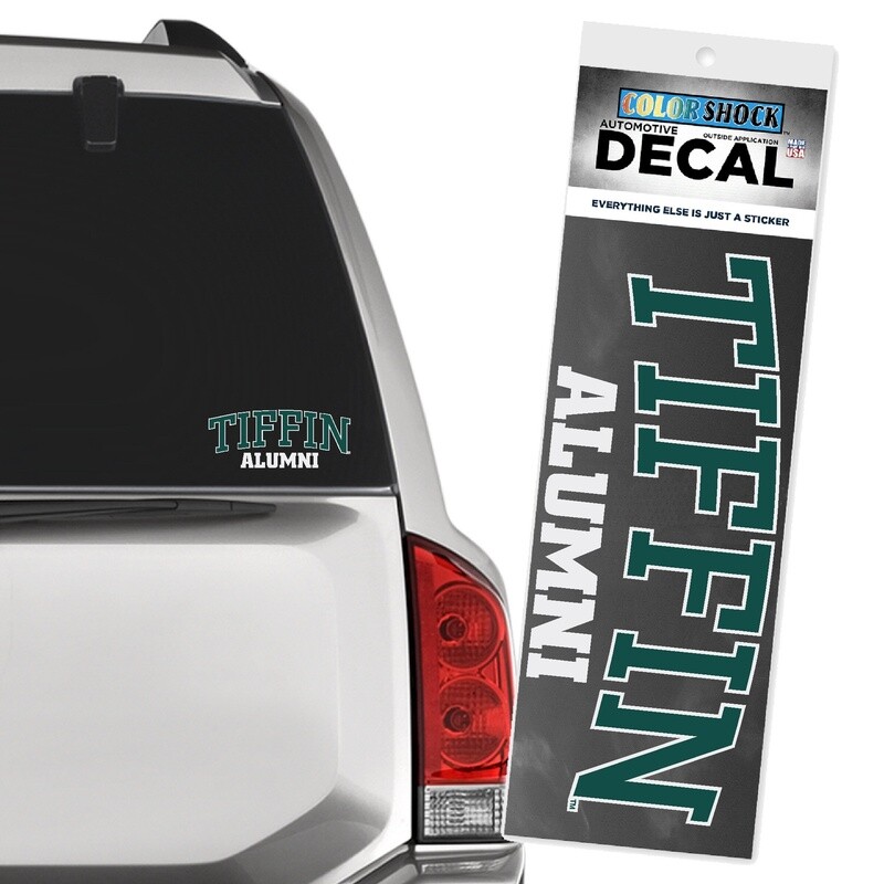 Tiffin Alumni 6.8 in Automotive Decal