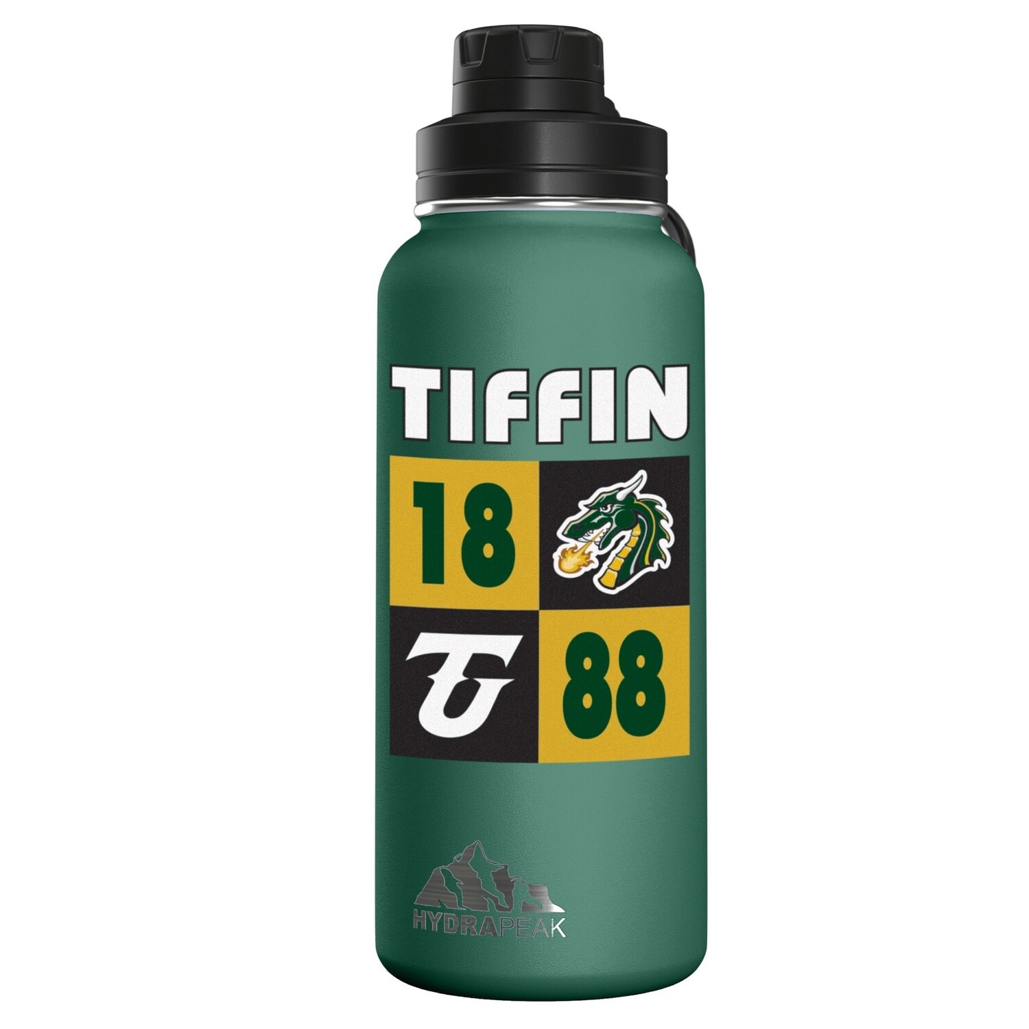 Hydrapeak 32oz. Wide/Chug- Forest, Colour: Green