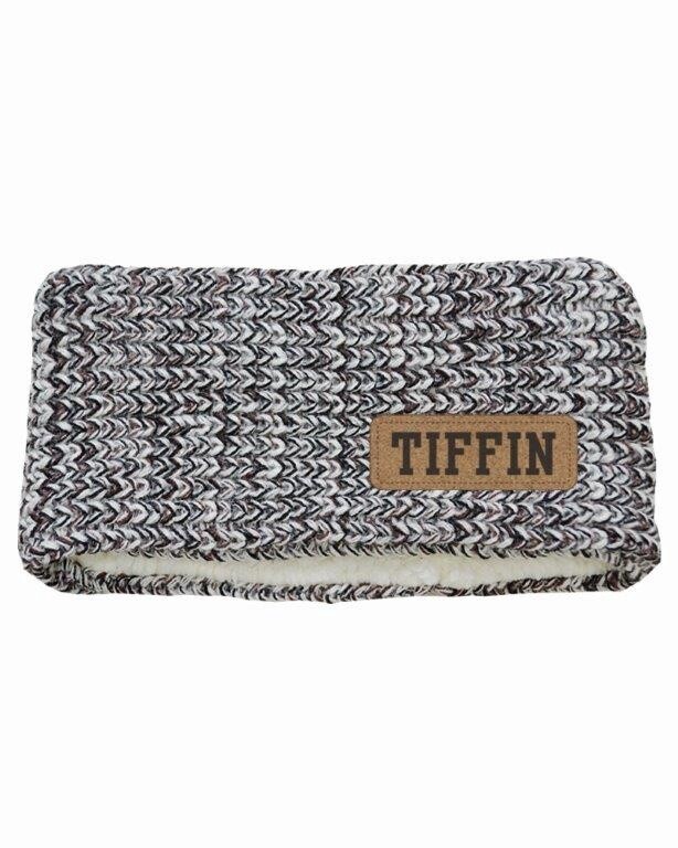 Blakli Sherpa Headband- Black marble