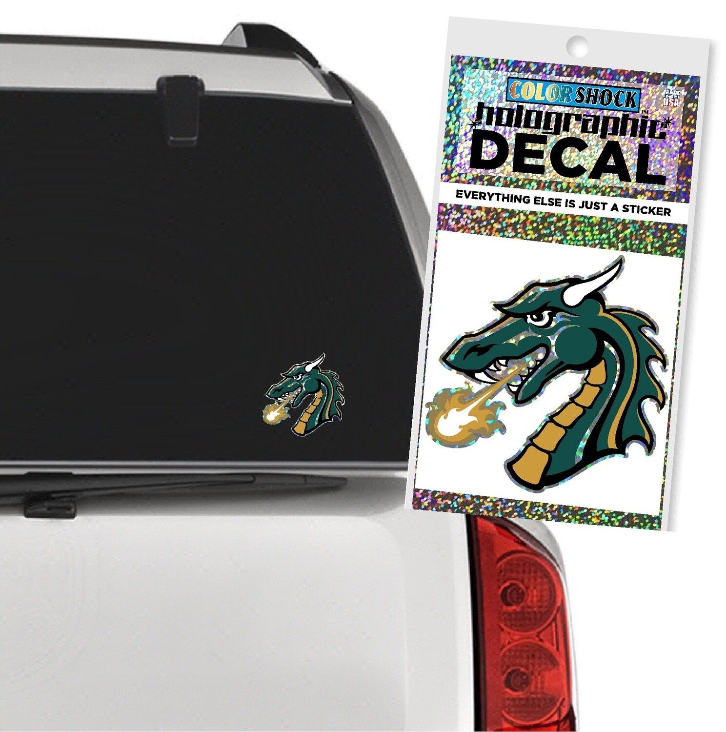 Holographic Decal Dragon