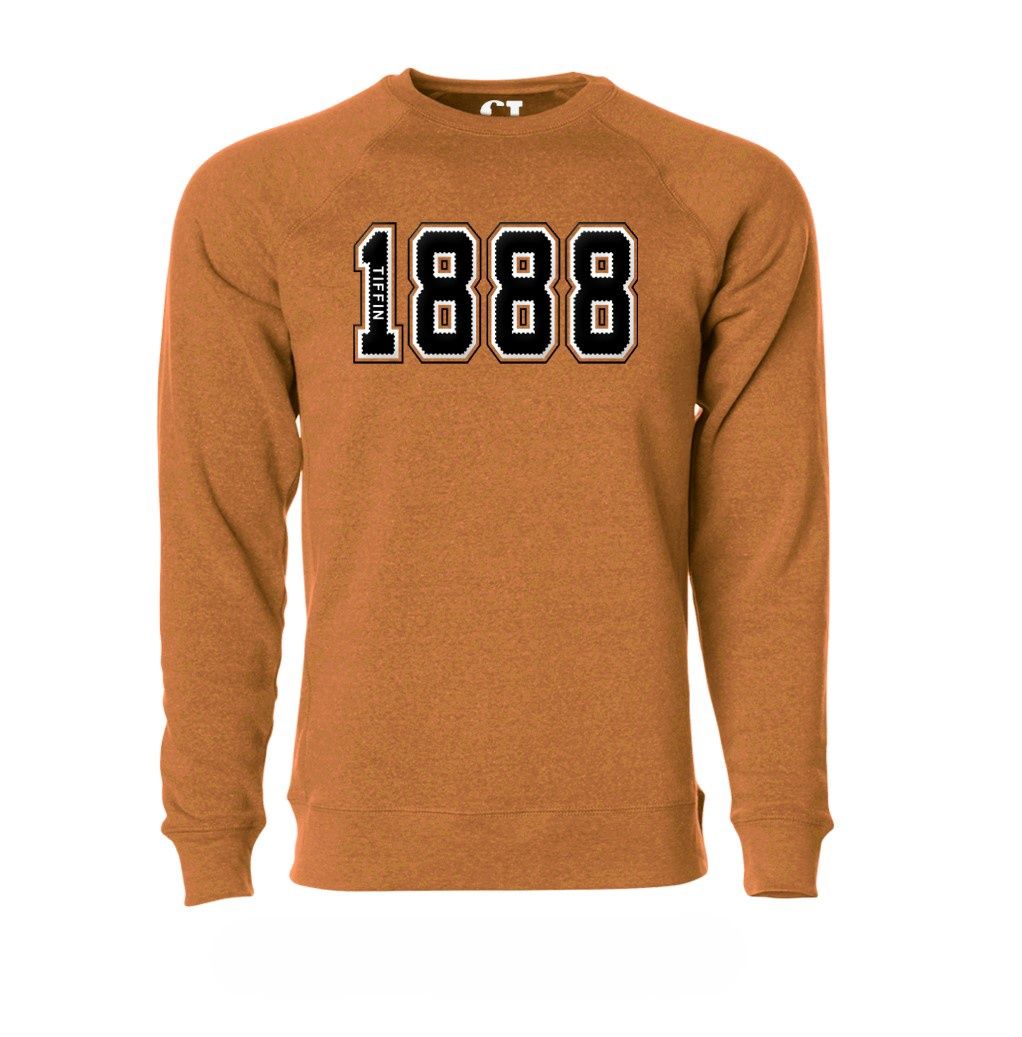 Camel Heather Crew 1888, Size: S, Colour: Orange