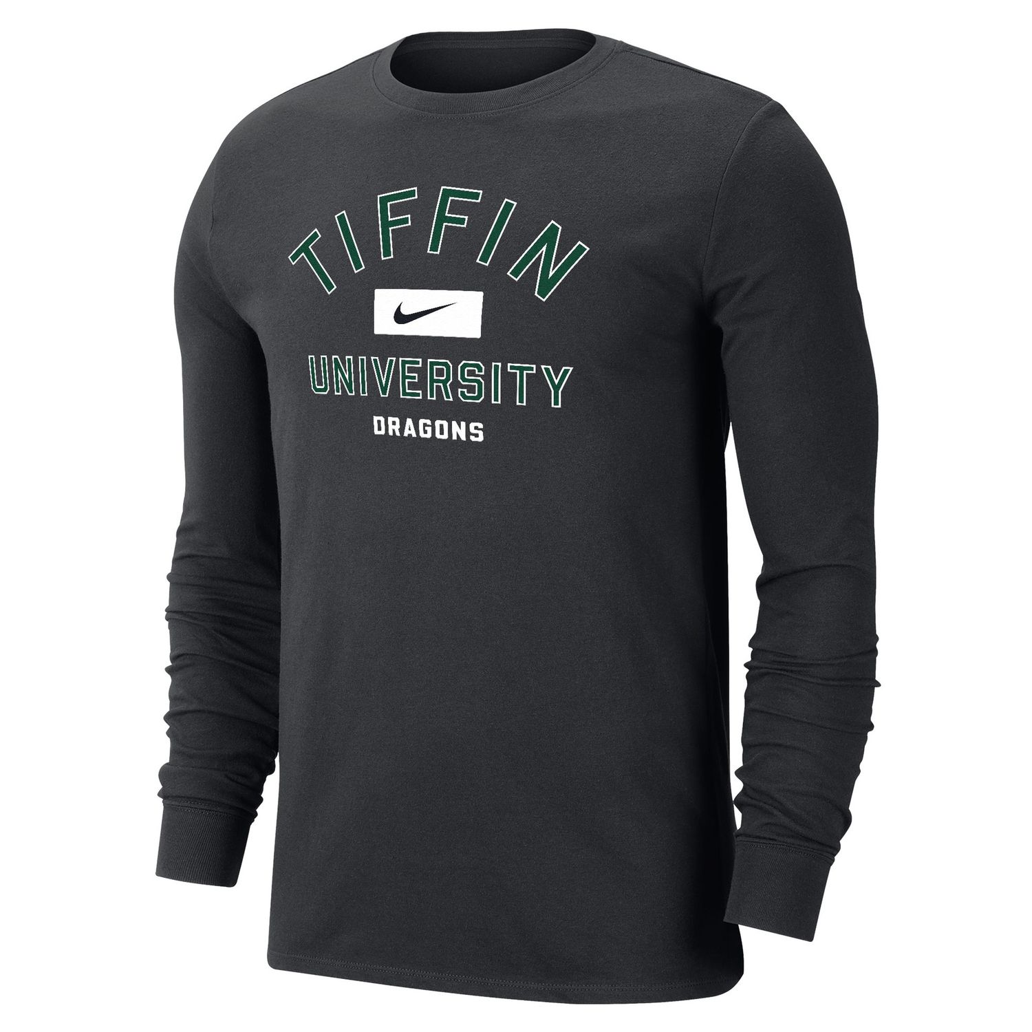 Nike Dri-Fit Black LS Tee, Size: S, Colour: Black