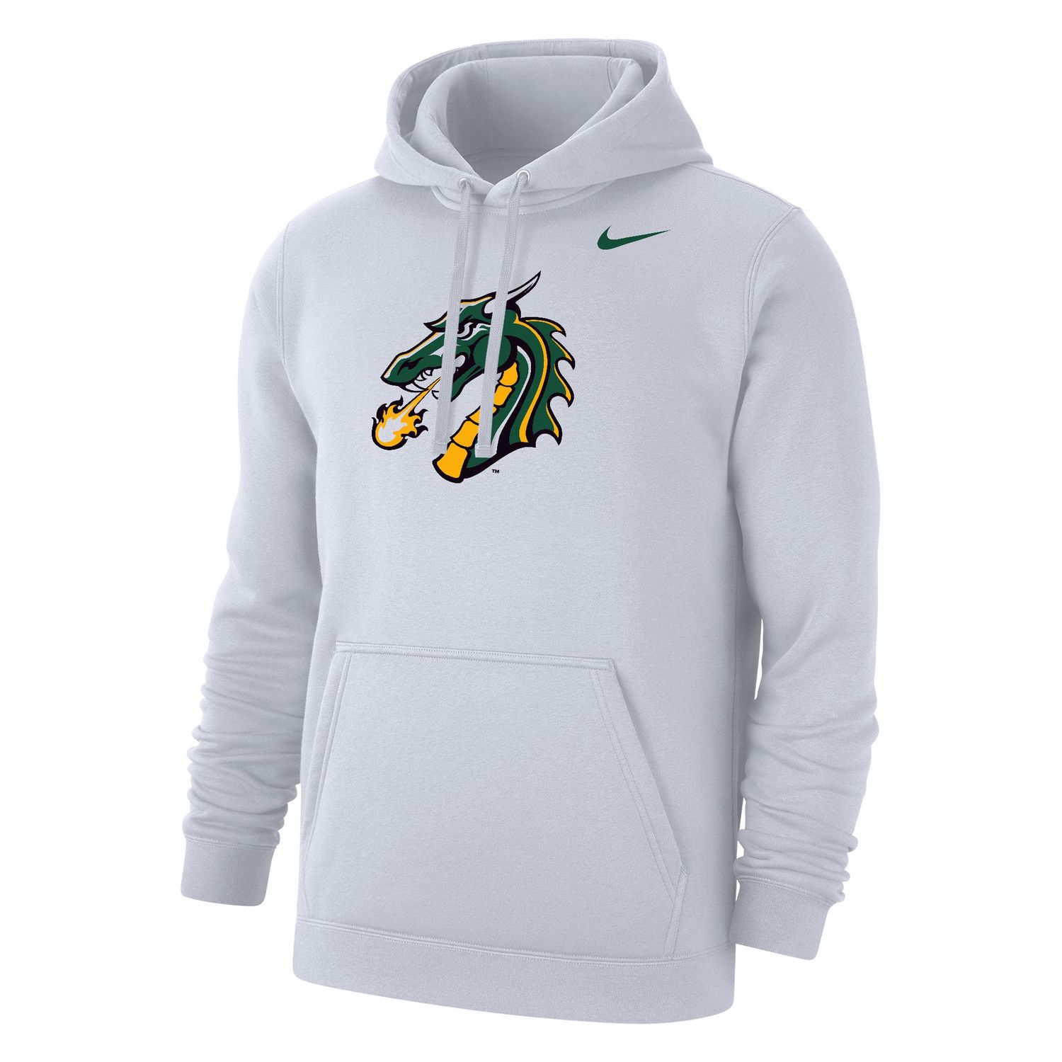 Nike Dragon  Club Fleece Hoody, Size: S, Colour: White