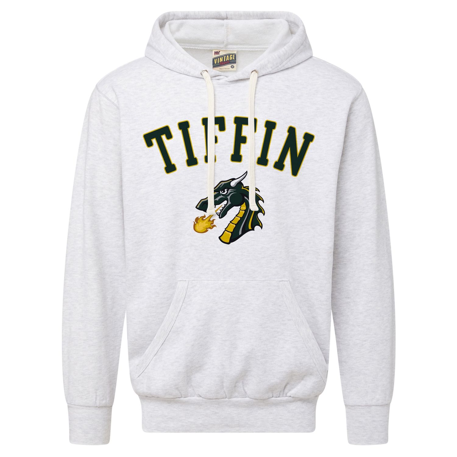 Vintage Fleece Hood, Size: S, Colour: Ash