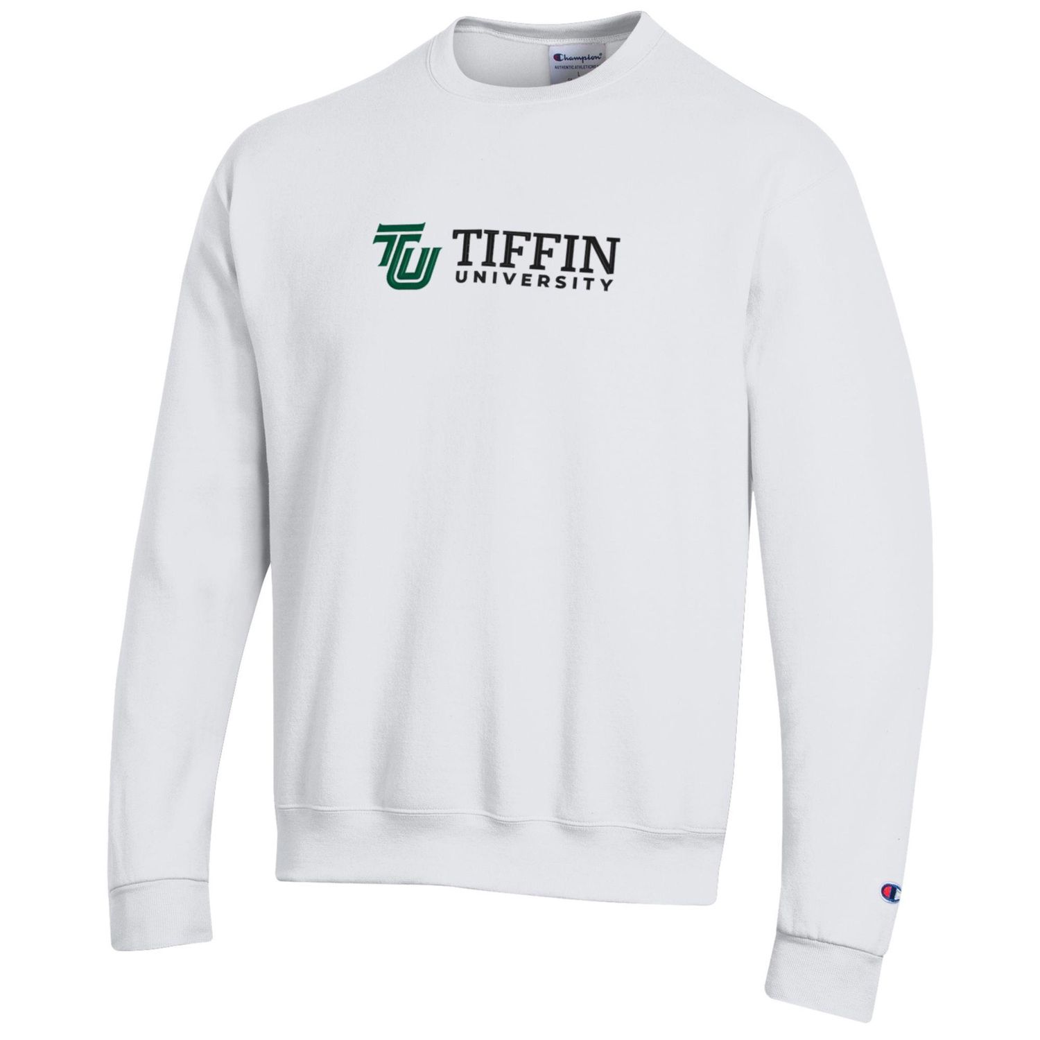 Champion Powerblend Fleece Crew White, Size: S, Colour: White