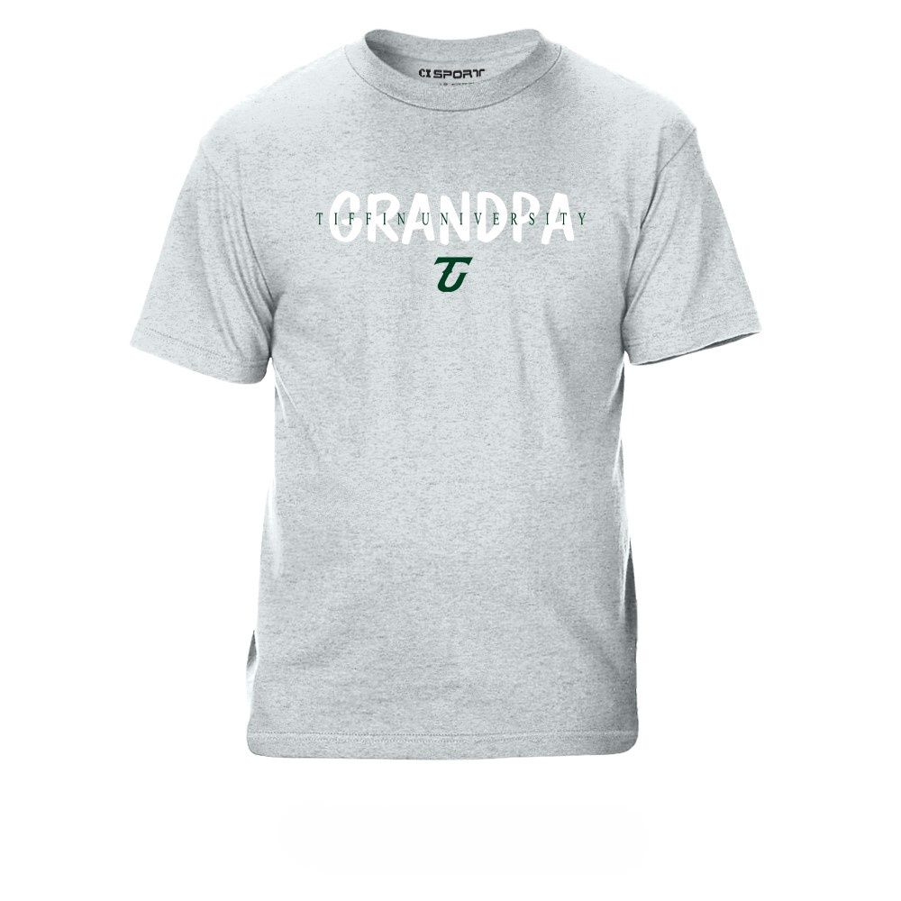 Tu Vision Grandpa T-Shirt, Size: S, Colour: Ash