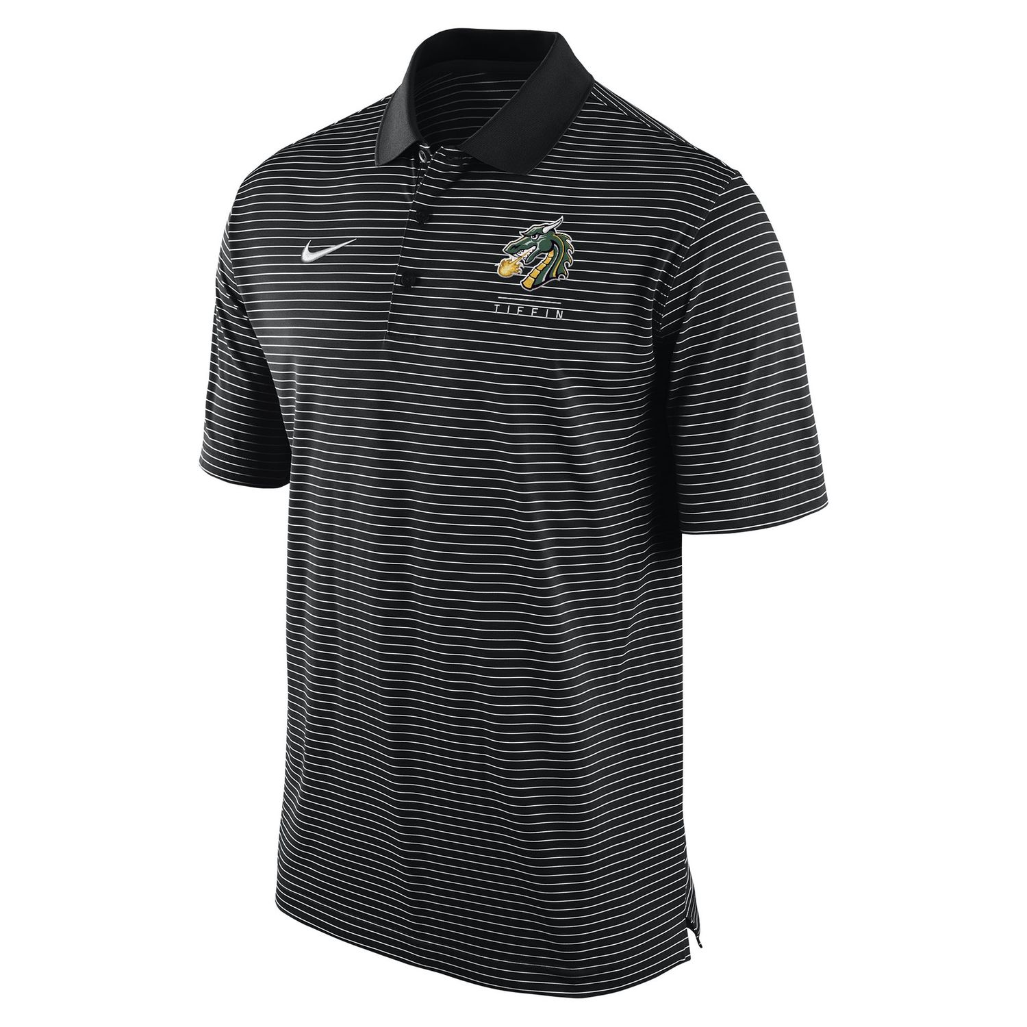Nike Stadium Stripe Polo, Size: S, Colour: Black