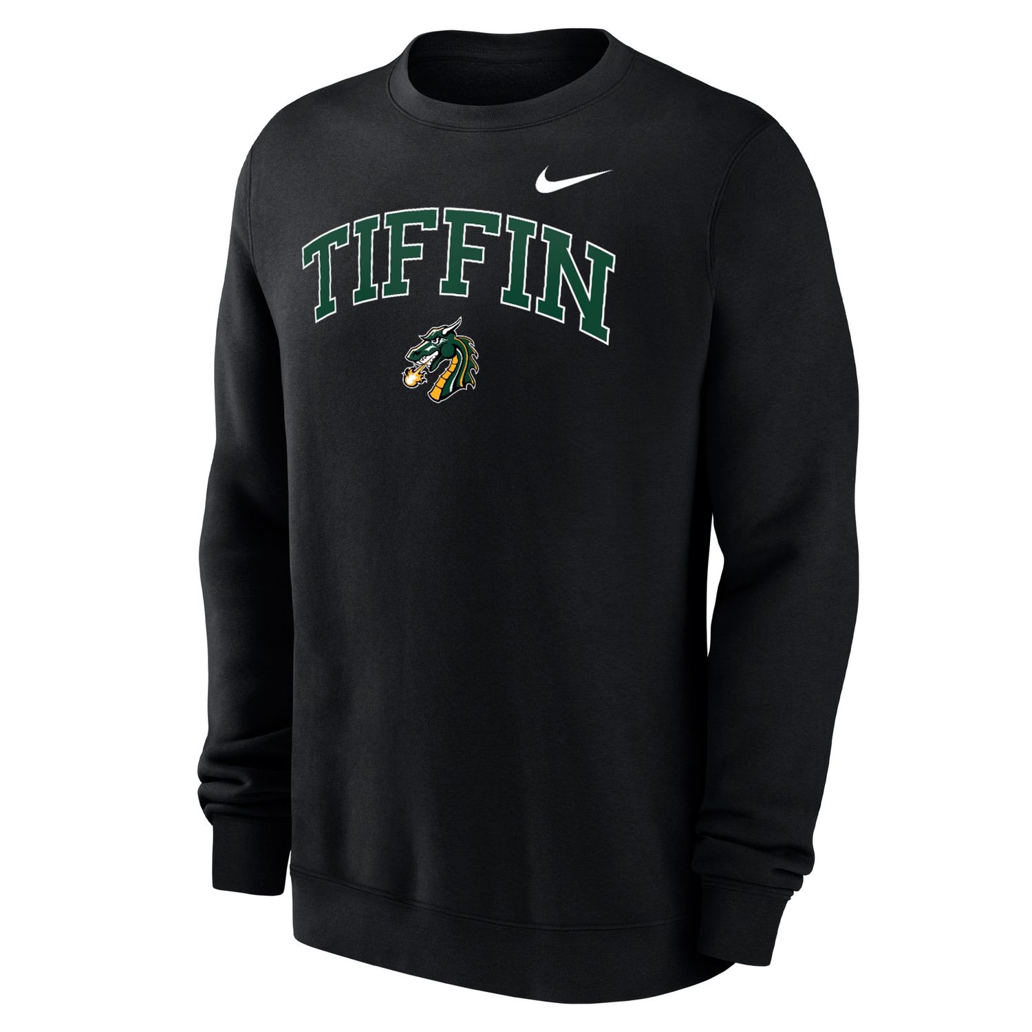 Club Fleece Crew -TIFFIN, Size: S, Colour: Black