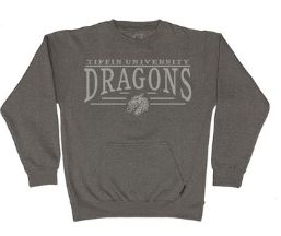Tiffin University Dragons Rivet Crewneck Sweatshirt